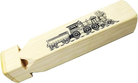 Solid Wood Train Whistle